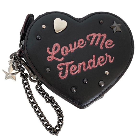 Coach Handbags - Coach Elvis Black Heart Limited Edition